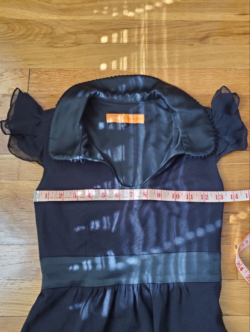 Cynthia Steefe Black Short Sleeve Dress - Picture 9 of 9